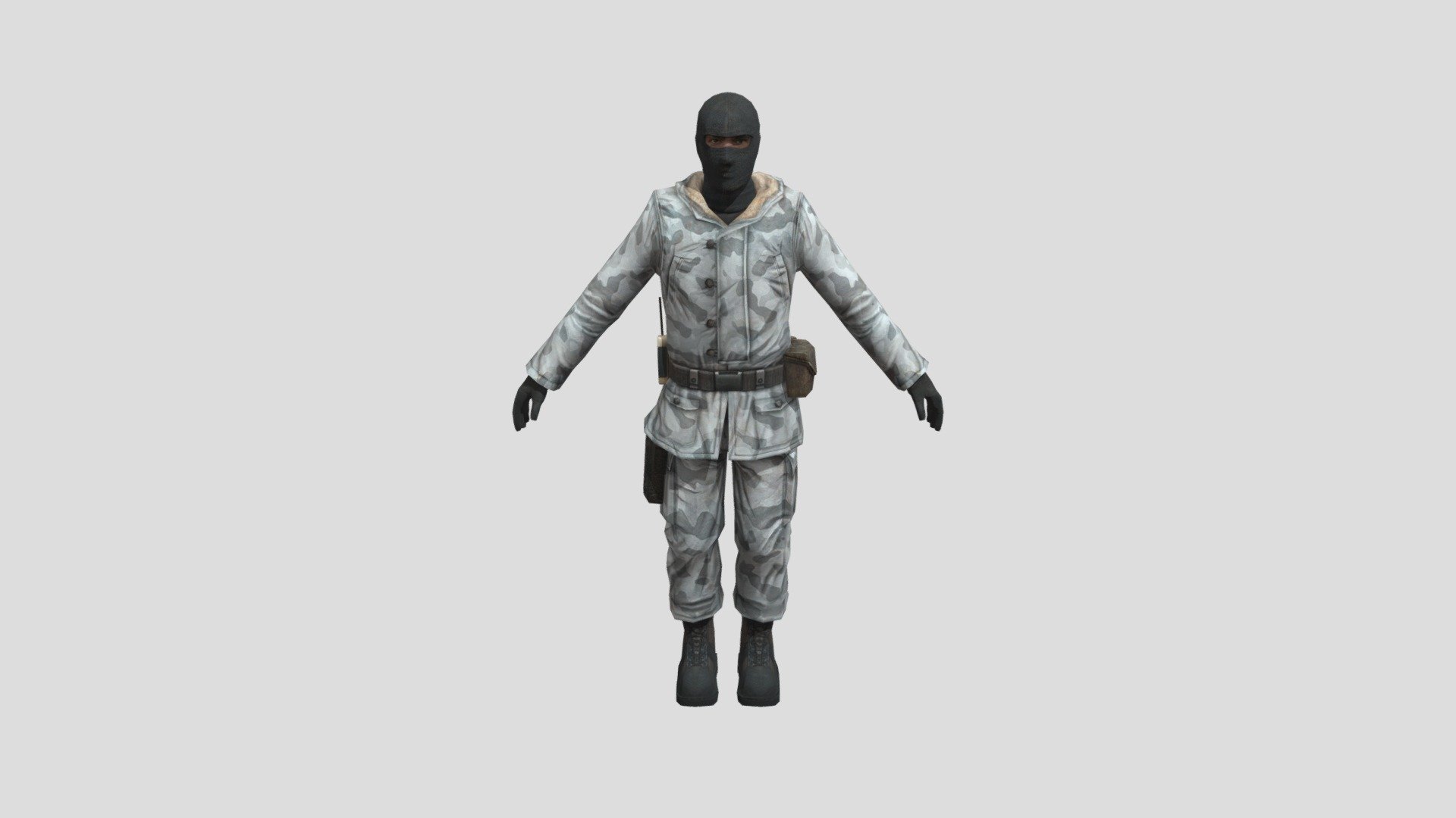 Terrorist 1 - Download Free 3D model by Upgrade titan camera man ...