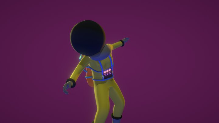 AstroAnim 3D Model