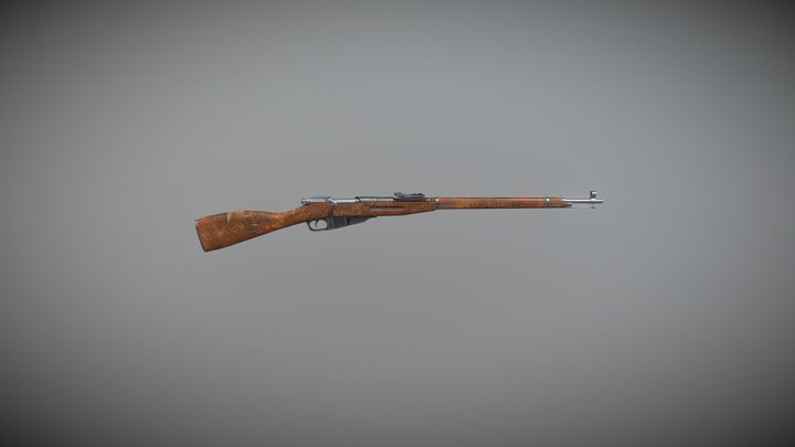 Mosin Nagant 3D Model