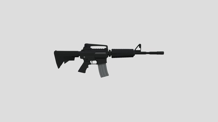 M4A1 (Free 3D Download) 3D Model