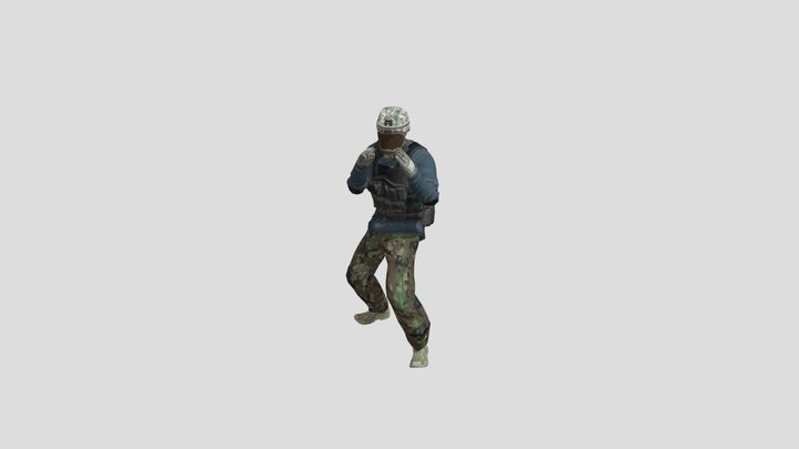 Joe Ex4 personnage 2 3D Model