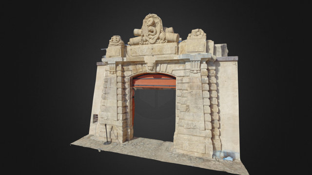 Porta do Dragão 3D Model