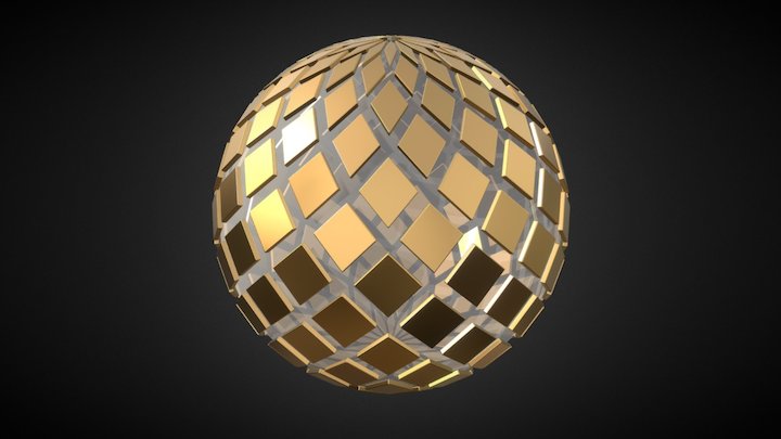 Beautiful sphere 3D Model