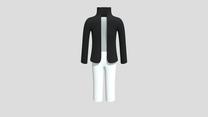 Realistic 3D Clothes Model (FBX Format) 3D Model