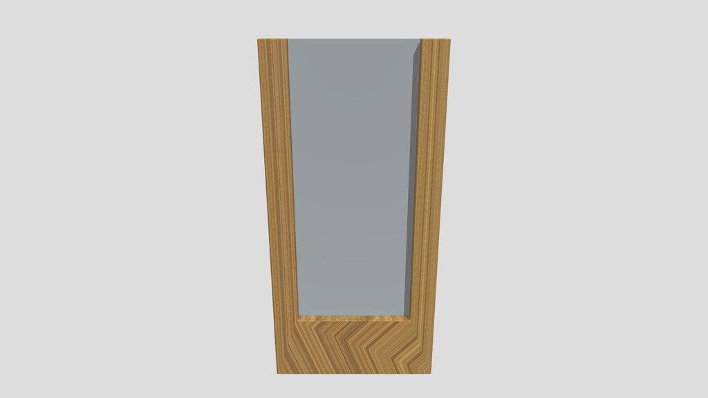 Modern Frosted And Wooden Lamp