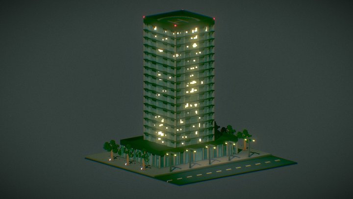 Building Test 03 3D Model