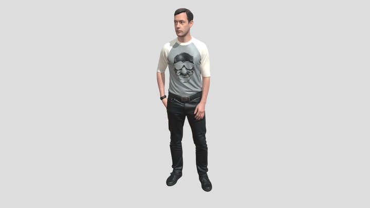 Skull And Stache Raglan – Modello 3D gratuito STL
