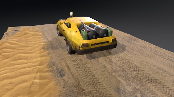 MAD MAX SCOUT 3D Model