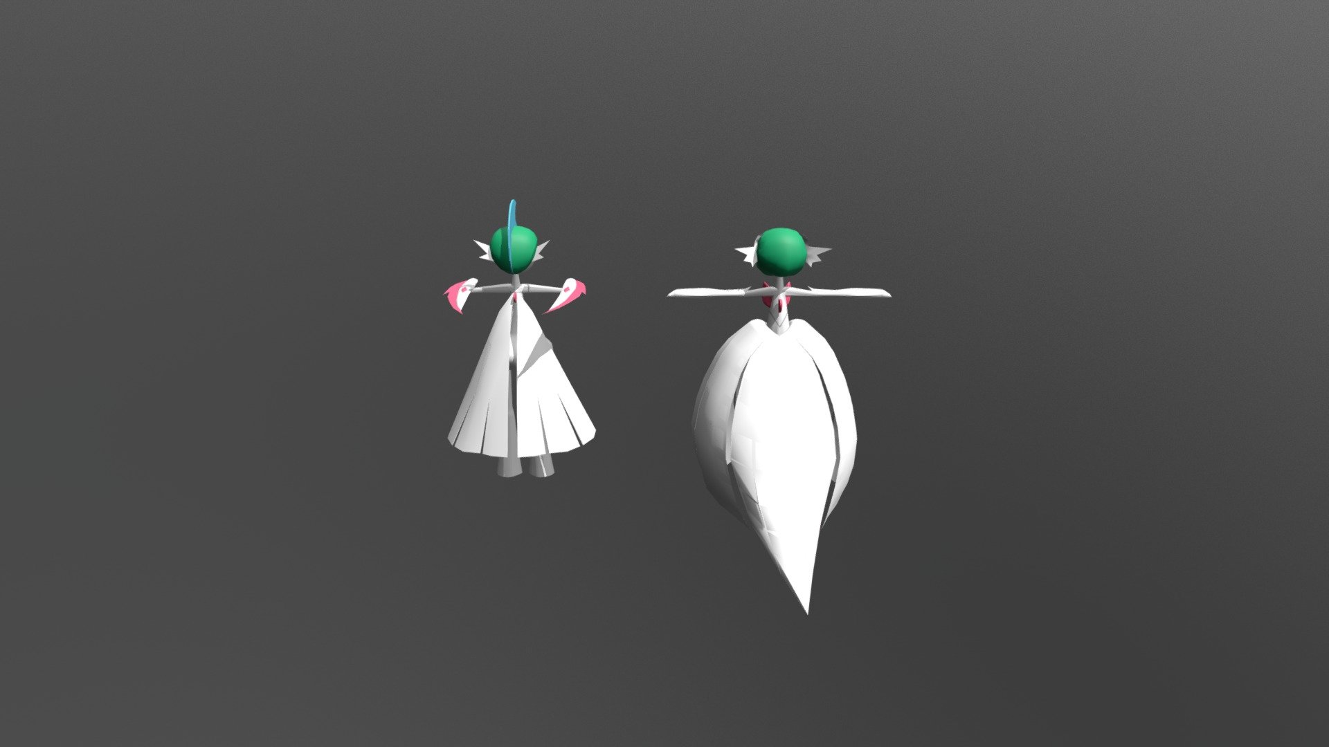 Mega-gardevoir 3D models - Sketchfab