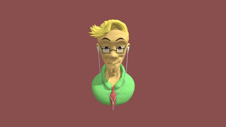 Young Man 3D Model