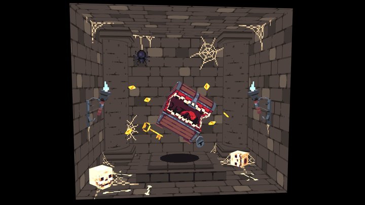 Dungeon Encounter 3D Model