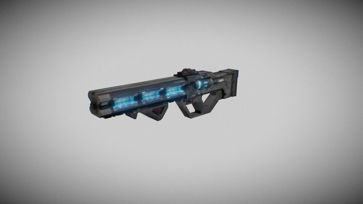Havoc Rifle from Apex Legends 3D Model