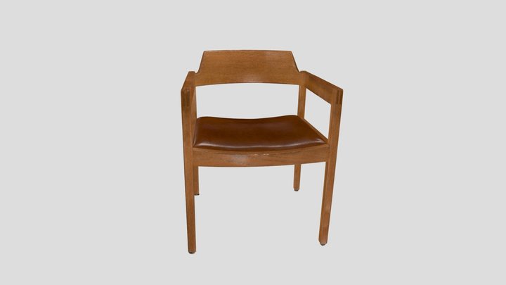 Chair scanned with Artec Leo 3D Model