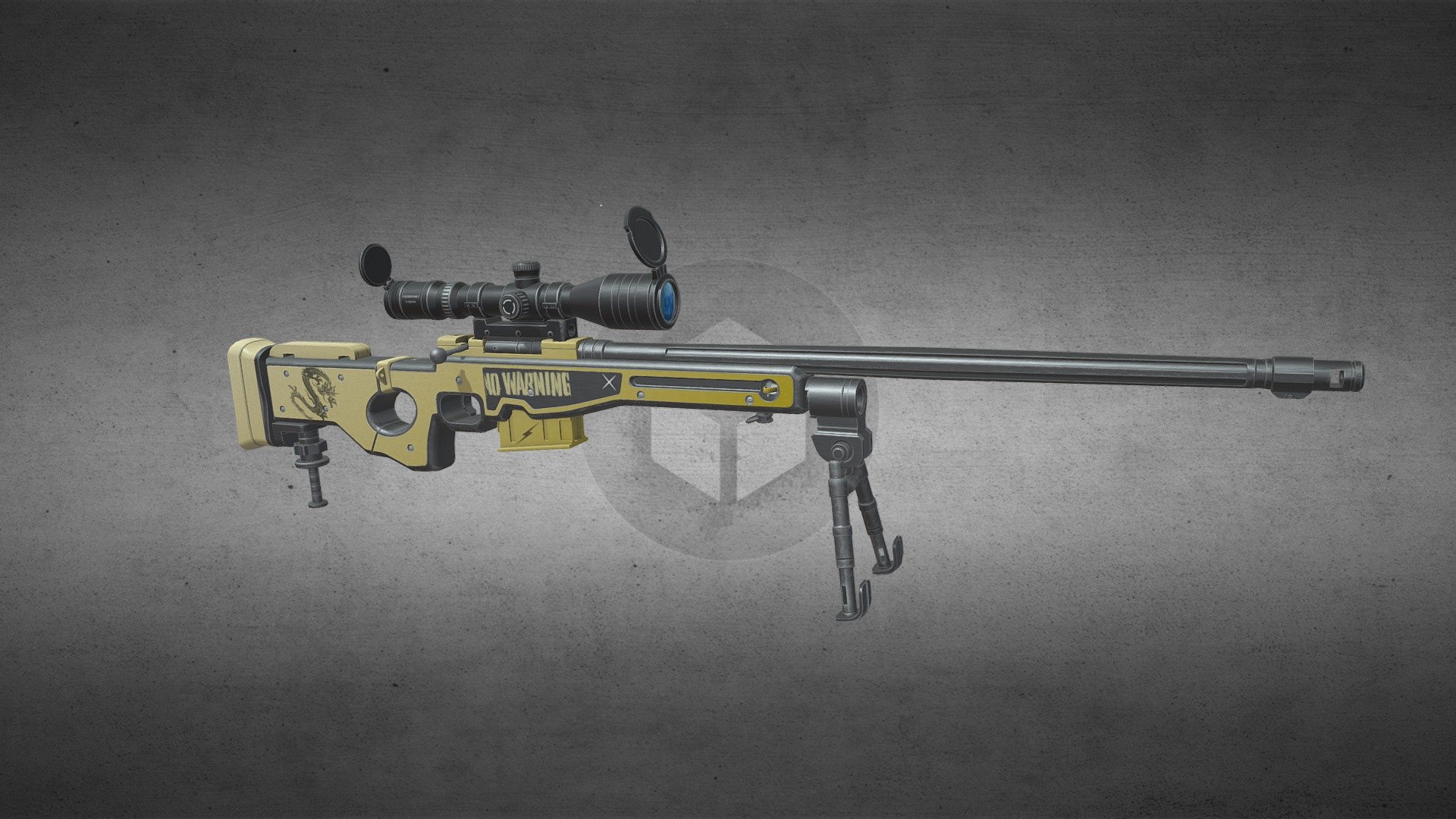 Sniper rifle - Download Free 3D model by Revver [f73982b] - Sketchfab