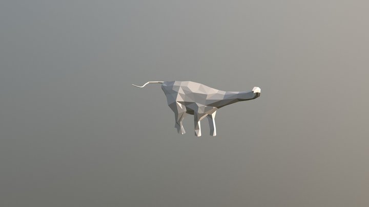 Diplodocus 3D Model