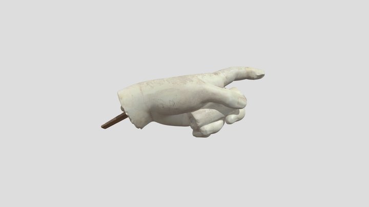 Farnesischer Stier - Hand der Antiope (G 661) 3D Model