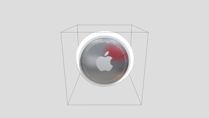 Apple AirTag 3D Model