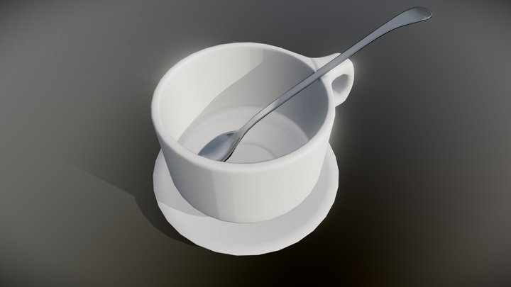 Cup of Coffee 3D Model