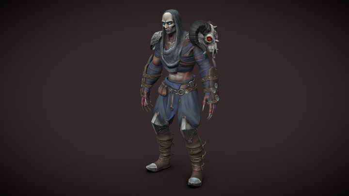 Undead warrior 3D Model