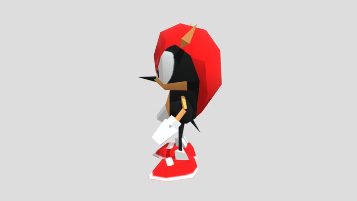 Custom _ Edited - Sonic the Hedgehog Customs - O 3D Model