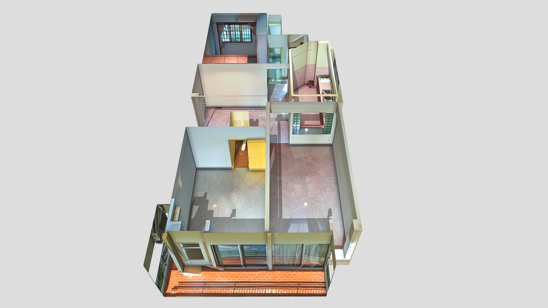 The Reef Apartment Batu Ferringhi Penang 3D model by rayloo [f73ba35