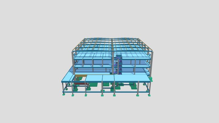 Empresarial Queiroz - Estrutural 3D Model