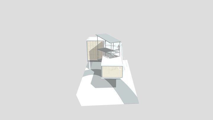 小住宅 3D Model