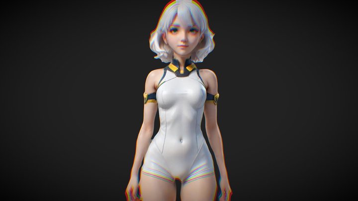 AI GIRL...Like it?! 3D Model