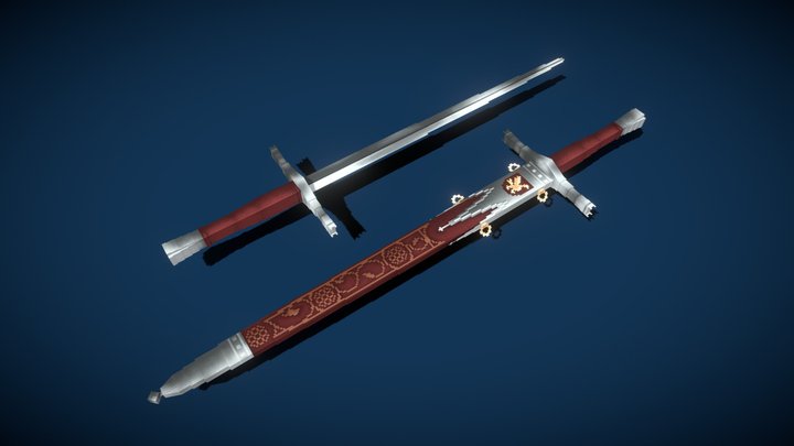 Меч Арнольда Гуса 3D Model