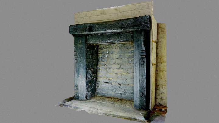 Apple Tree Pub - Bishop's Cleeve - Fireplace 3D Model