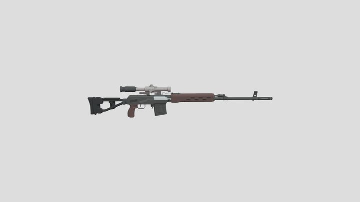 свд 3D Model