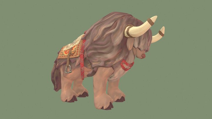 Mountain Mount 3D Model