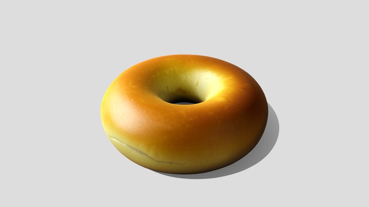 Bagel 3D Model