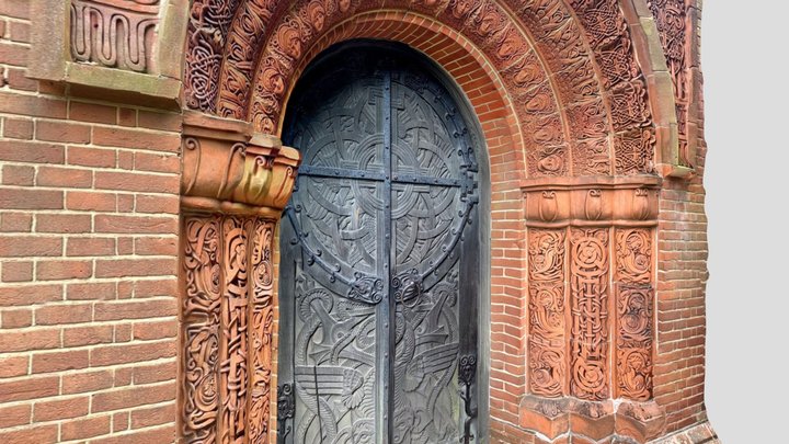 Watts Chapel Doorway 3D Model