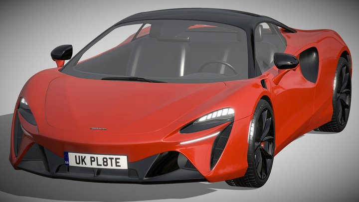McLaren Artura 3D Model