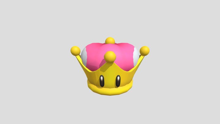 New Super Mario Bros. U Deluxe - Super Crown 3D Model