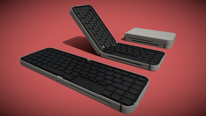 迷你键盘电脑 – Kostenloses 3D-Modell STL