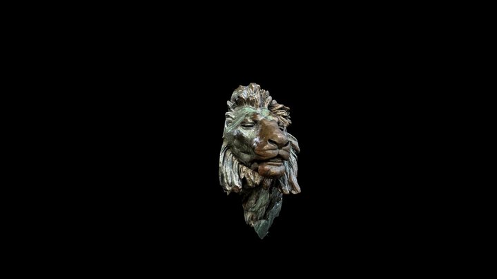 Bronze_Lion_Variation_in_Distance_Test 3D Model