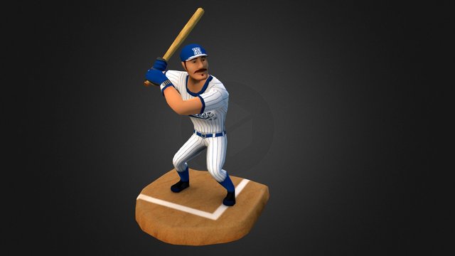 ready to bat 3D Model
