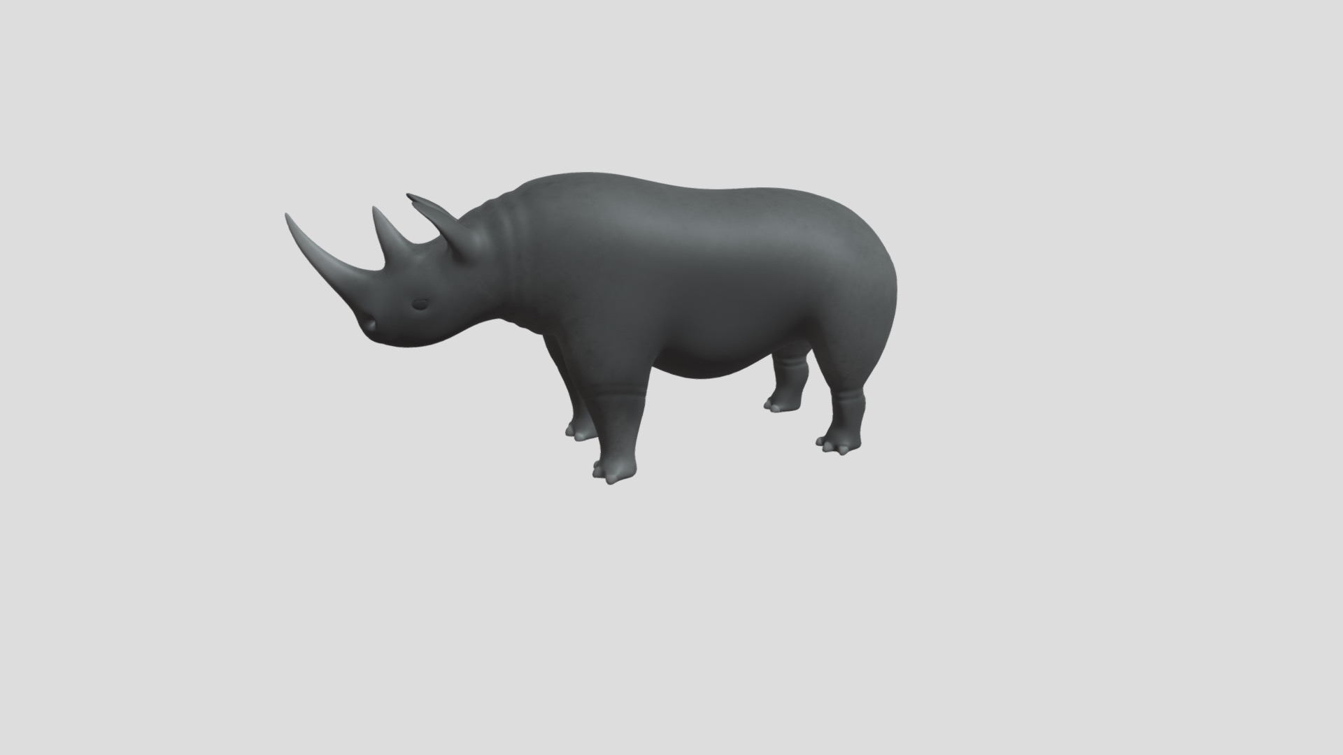 3D model Rhinoceros