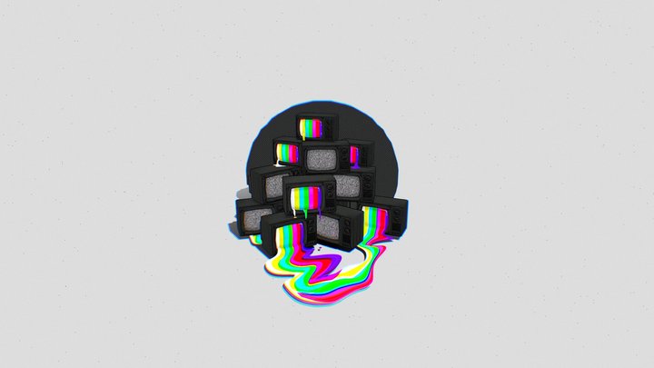 Binge-watching 3D Model