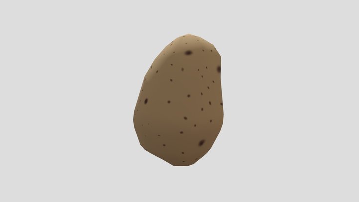 Lowpoly potato [FREE] 3D Model