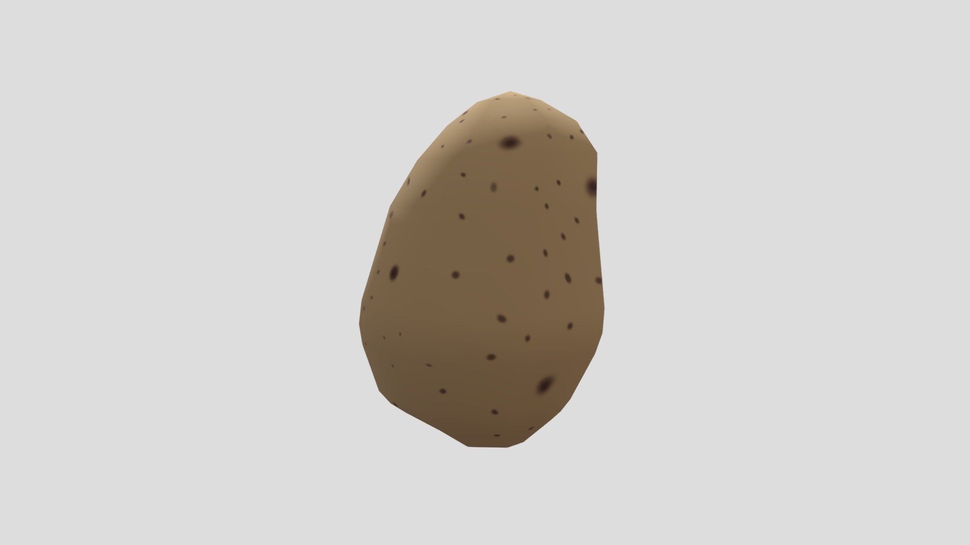 Red Potatoe - 3D Model by sanchiesp