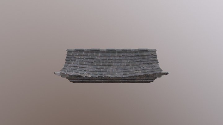 Roof of the Wudang Gate 3D Model