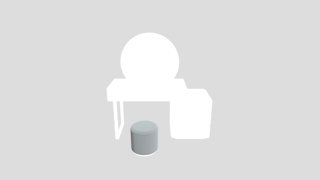 Minimalistic Dressing Table Set