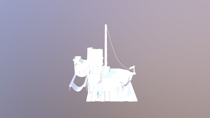 Casa Barco 3D Model