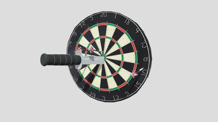 Darts 3D Model