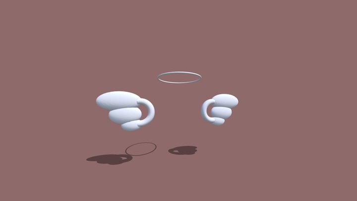 Angel Wings 3D Model