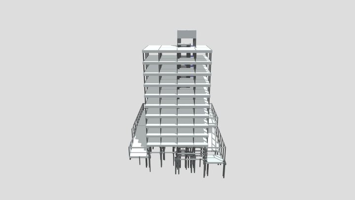 EDIFÍCIO LOUVRE 3D Model