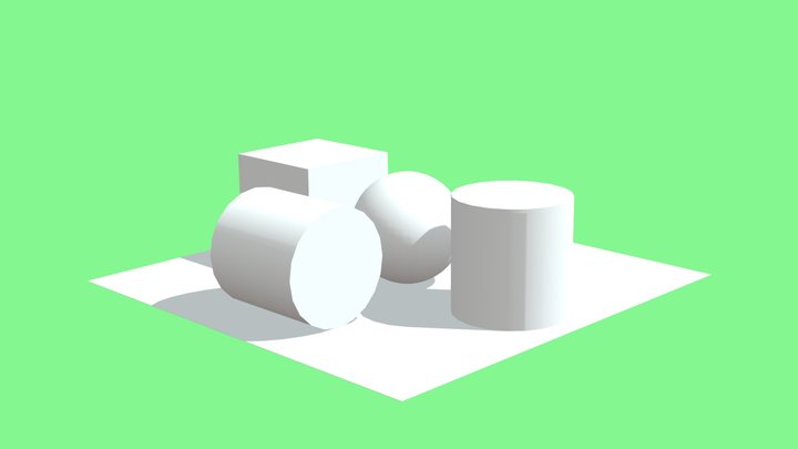 Примитивы (1) 3D Model